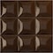 Ekena Millwork 19 5/8in. W x 19 5/8in. H Classic EnduraWall Decorative 3D Wall Panel Covers 2.67 Sq. Ft. WP20X20CLAMB - alternate 1